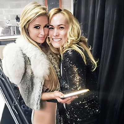 Paris Hilton and Jerry Lopez