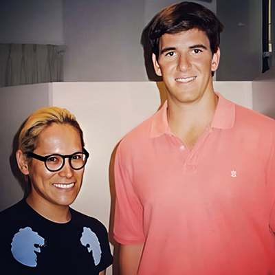 Jerry Lopez and Eli Manning for Toyota