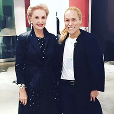 Carolina Herrera and Jerry Lopez